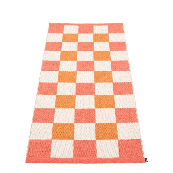 Lašrozā/oranžs iekštelpu un āra celiņa paklājs 70x160 cm Pix Flamingo – Pappelina