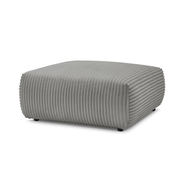 Tumši pelēks velveta kāju soliņš Lucien – Bobochic Paris-image-3