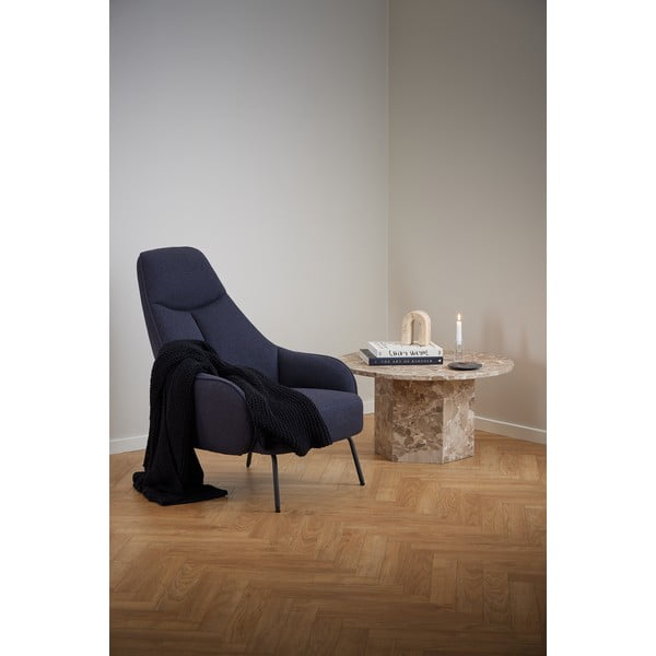 Gaiši brūns marmora apaļš žurnālgaldiņš ø 80 cm Naxos – Actona-image-3