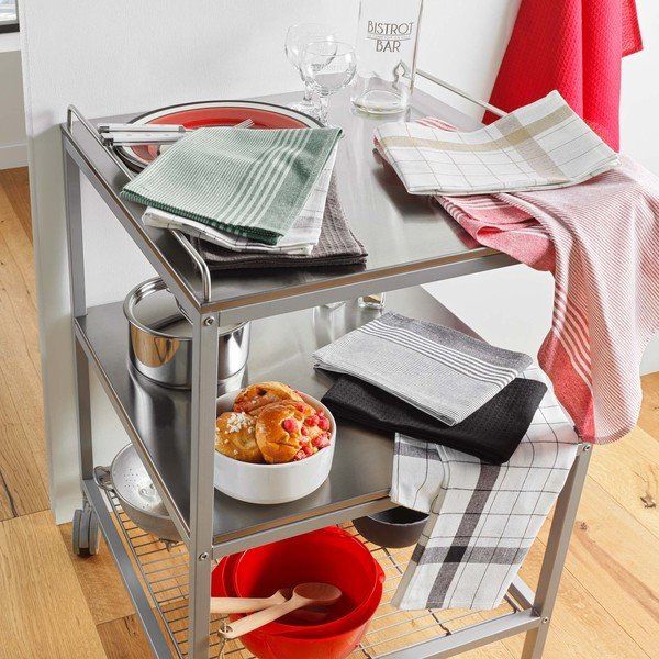 Kokvilnas trauku dvieļi (3 gab.) 50x70 cm Vibrato – douceur d'intérieur-image-3