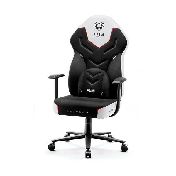 Melns geimeru krēsls X-Gamer 2.0 – Diablo Chairs-image-3