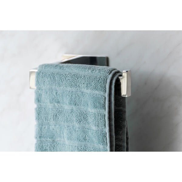 Pašturošs nerūsējošā tērauda dvieļu turētājs spīdīgā sudraba krāsā Genova – Wenko-image-3