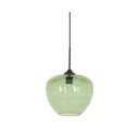 Zaļa griestu lampa ar stikla abažūru ø 30 cm Mayson – Light & Living
