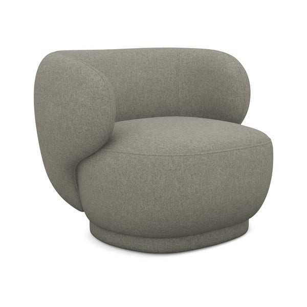 Pelēks atpūtas krēsls Hina – Makamii