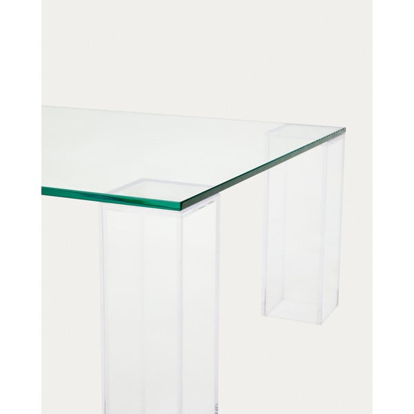 Stikla žurnālgaldiņš 60x140 cm Adularia – Kave Home-image-3