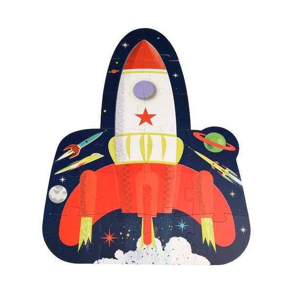 Puzle (gabalu skaits 18) Space Age rocket – Rex London-image-2