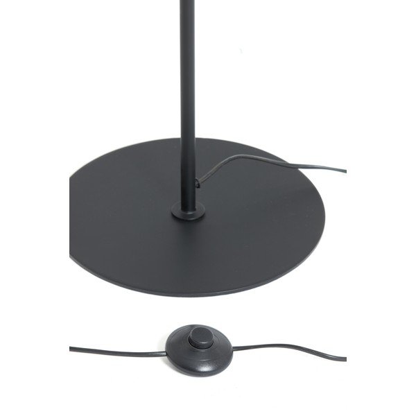 Matēti melna stāvlampa (augstums 162 cm) Finou – Light & Living-image-4