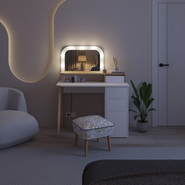 Kosmētikas galdiņš 52x105 cm Gloria – Marckeric-image-1