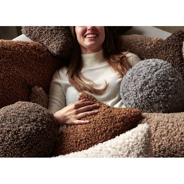 Plīša dekoratīvais spilvens ø 26 cm Teddy – Blomus-image-2