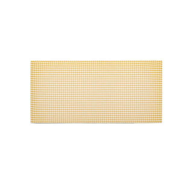Dzeltens polsterēts gultas galvgalis 110x52 cm Marina – Really Nice Things