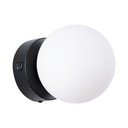 Melnbalta sienas lampa Blaze – Sollux