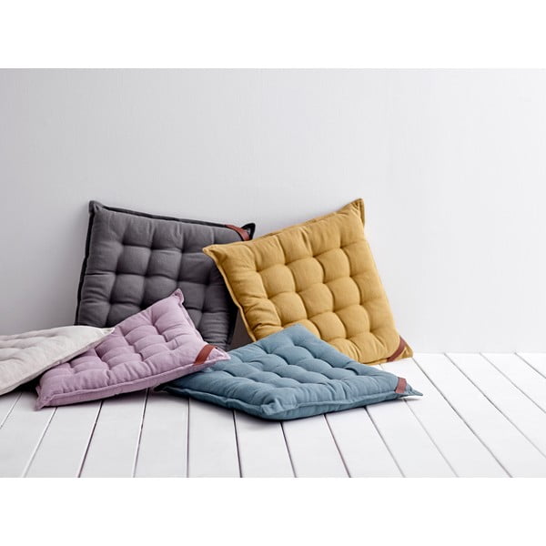 Gaiši zaļš kokvilnas sēdekļa spilvens Södahl, 40 x 40 cm-image-3