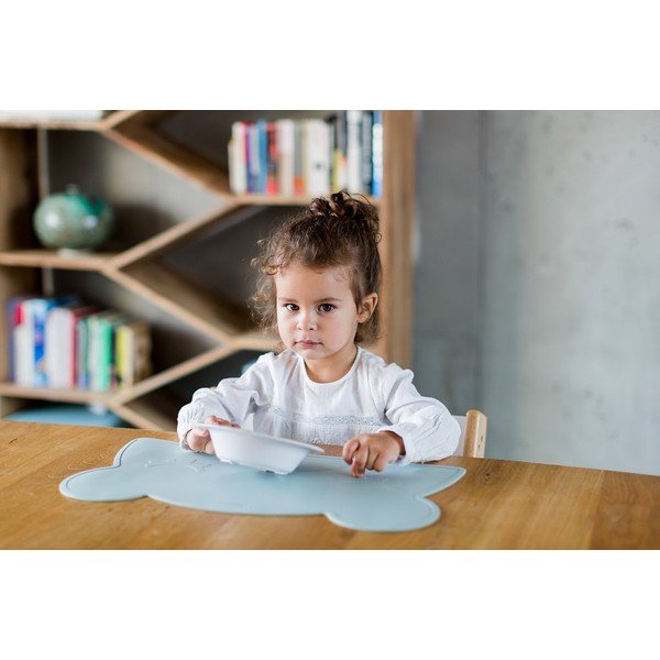 Gaiši zils silikona paliktnis Kindsgut Bear, 48 x 25 cm-image-1