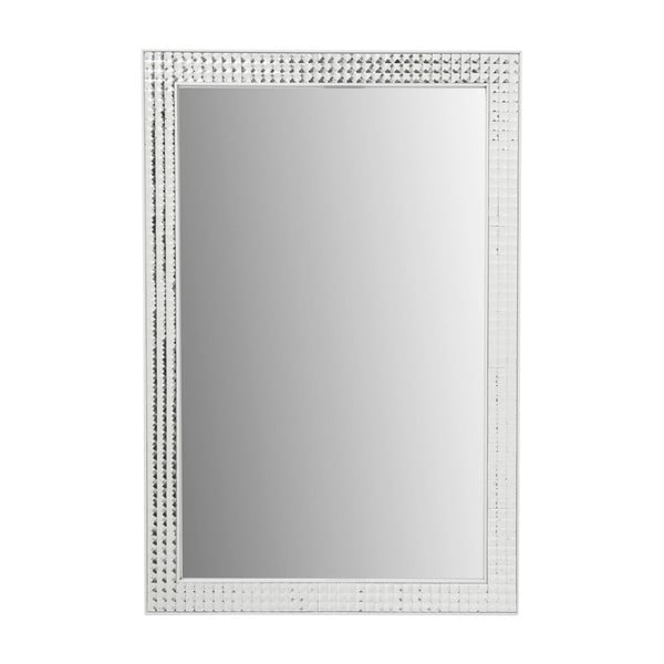Sienas spogulis Kare Design Crystals White, 80 x 60 cm