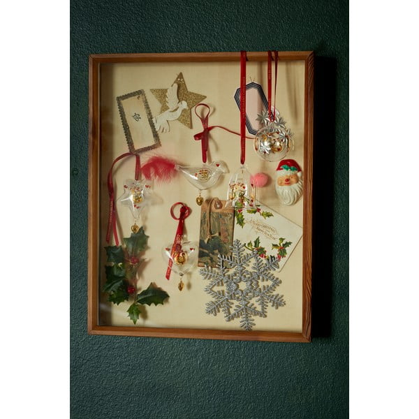 Stikla pūsta Ziemassvētku eglītes bumbiņa ø 6,5 cm Ann-Sofi Romme Annual Christmas Bauble 2025 – Holmegaard-image-3