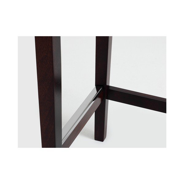 Pielāgota forma Wilton Inkjet Walnut Bar Stool-image-3