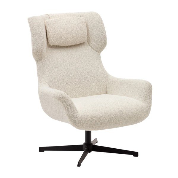 Krēmkrāsas atpūtas krēsls Zalina – Kave Home