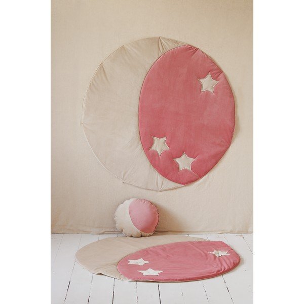 Rozā bērnu rotaļu paklājs Dream Half Moon Bay – Moi Mili-image-1