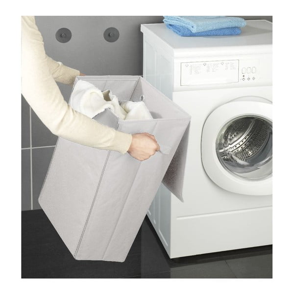 Wenko Turbo-Loc piekaramais veļas grozs, bēšs, 30 l-image-2