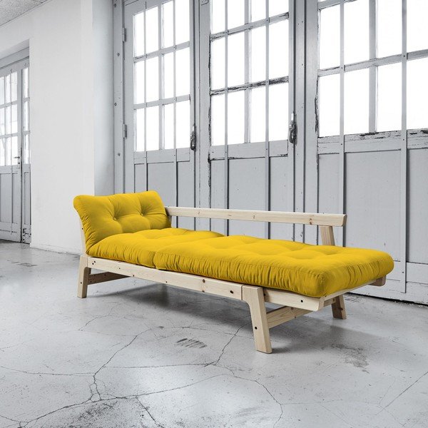 Dīvāns gulta Karup Step Natural/Amarillo-image-3