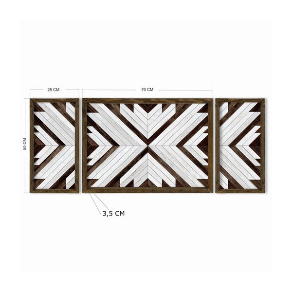 Gleznas (3 gab.) 70x50 cm – Wallity-image-3