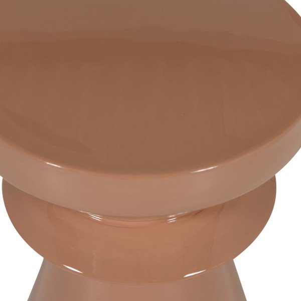 Metāla sānu galdiņš ø 30 cm Fedde – WOOOD-image-3