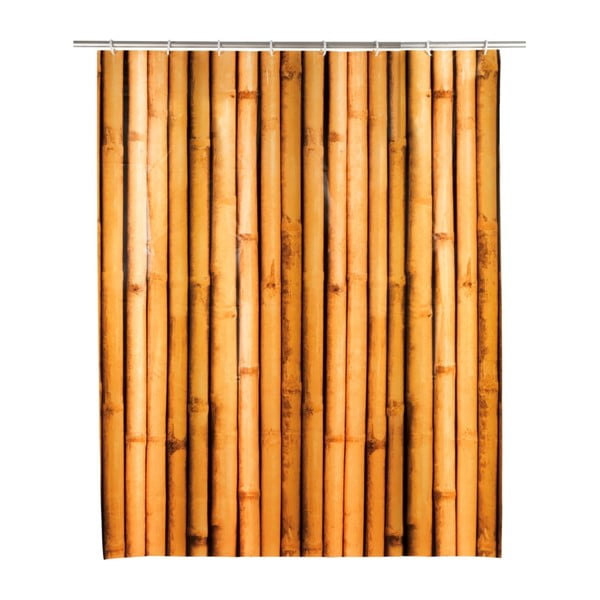 Oranžs dušas aizkars Wenko Babusa