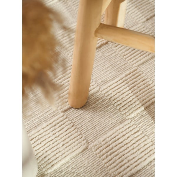 Krēmkrāsas ar rokām darināts vilnas paklājs 160x230 cm Scala – Villeroy&Boch-image-4