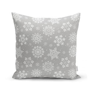 Ziemassvētku spilvendrāna Minimalist Cushion Covers Snowflakes, 42 x 42 cm