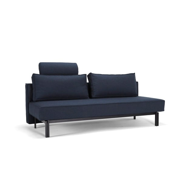 Tumši zils izlaižams dīvāns Innovation Sly Sofa Bed Mixed Dance Blue