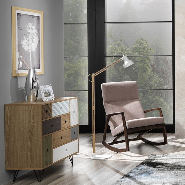 Stāvlampa ar baltu abažūru Tomasucci Dory-image-3