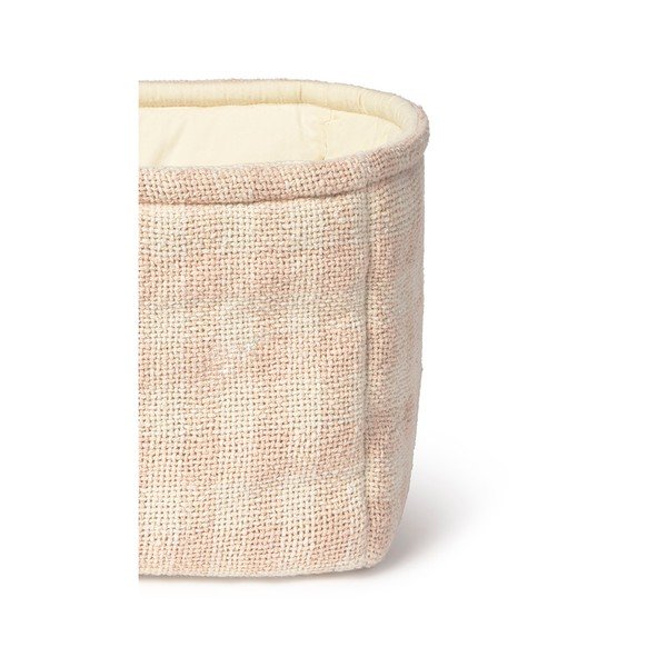 Gaiši rozā tekstila bērnu rotaļlietu grozs 30x20x20 cm Swan Rose – Lorena Canals-image-4