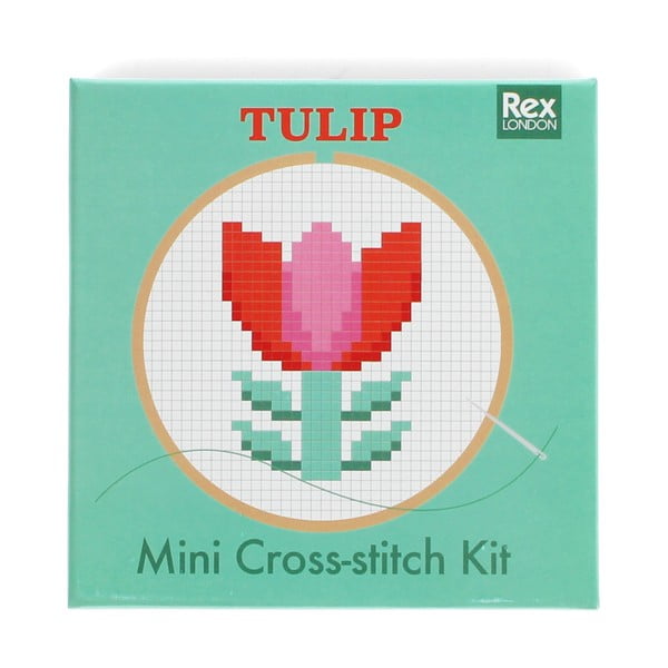 Radošais komplekts Cross-stitch Kit Tulip – Rex London