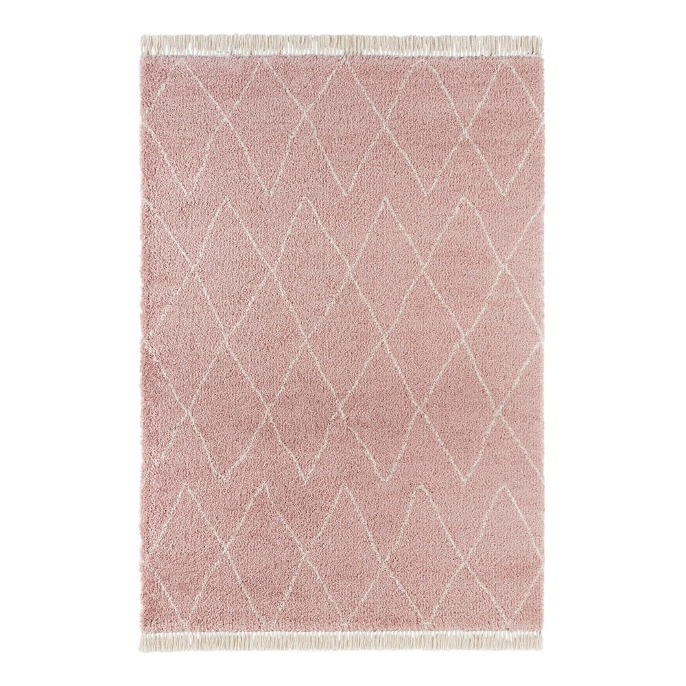 Rozā paklājs Mint Rugs Jade, 120 x 170 cm