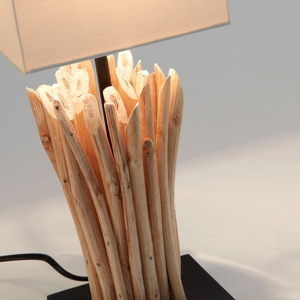 Bēša galda lampa Kave Home Poob-image-2