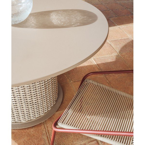 Apaļš dārza ēdamgalds ø 135 cm Sedalis – Kave Home-image-2