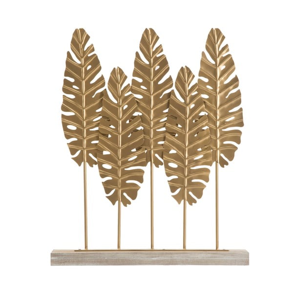 Dekoratīva statuete zelta krāsā Mauro Ferretti Long Leaf