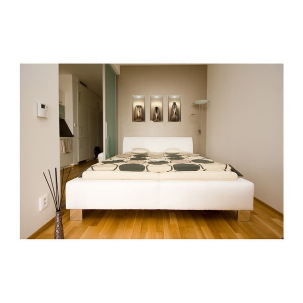 3 uzlīmju komplekts ar 3D efektu Ambiance Wooden Vases-image-3