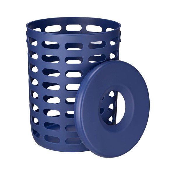 Zils plastmasas veļas grozs Korie – Blomus-image-1