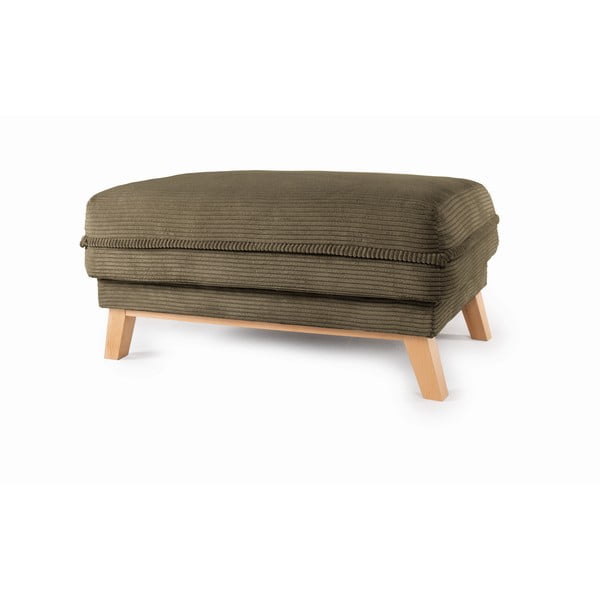 Zaļš velveta kāju soliņš Tori – Bonami Selection-image-2