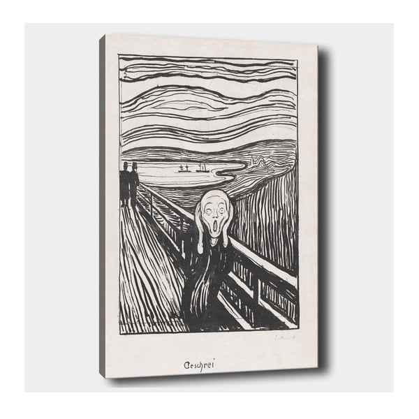 Glezna 70x100 cm Edvard Munch Sketch – Wallity-image-2