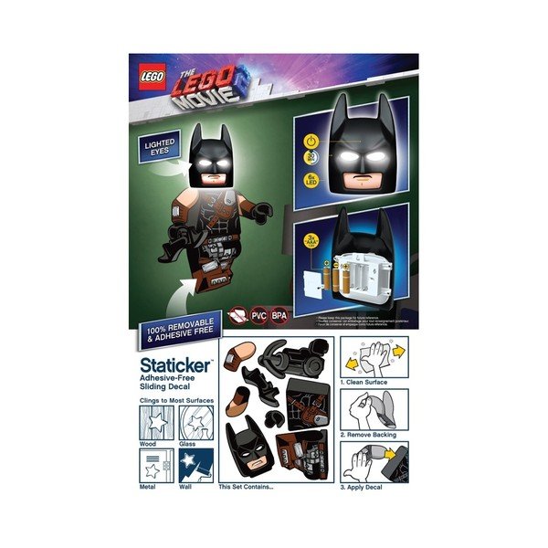 Sienas lampa ar uzlīmi LEGO® story 2 Batman-image-3