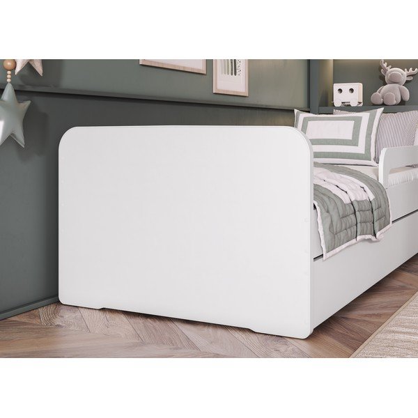 Balta bērnu gulta ar redelēm 80x160 cm Duuli – ELTAP-image-2