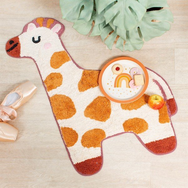 Kokvilnas paklājs bērniem Sass & Belle Giraffe, 57 x 80 cm-image-3