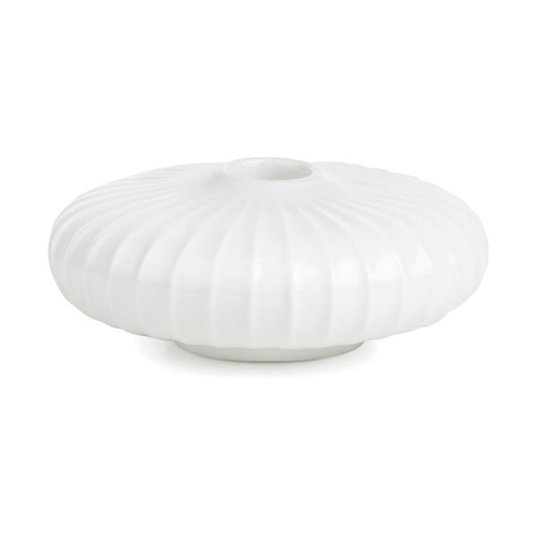 Balts porcelāna svečturis Kähler Design Hammershoi, ⌀ 11,5 cm