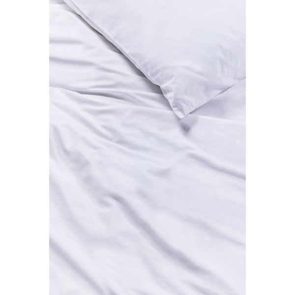 Balta divguļamā kokvilnas gultasveļa Bonami Selection, 160 x 200 cm-image-1