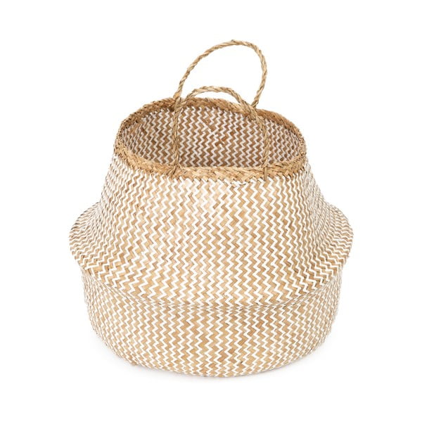 Gaišs uzglabāšanas grozs no jūraszalēm Compactor Zic Zac, ⌀ 45 cm-image-3