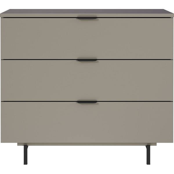 Pelēka bērnu kumode 105x92x54 cm Tomino – Germania