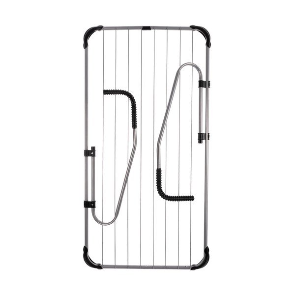 Sudraba krāsas piekarināms veļas žāvētājs 10,5 m – Orion-image-3