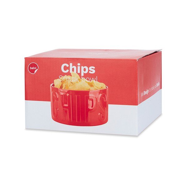 Sarkana keramikas servēšanas bļodiņa 1 l Chips – Balvi-image-3